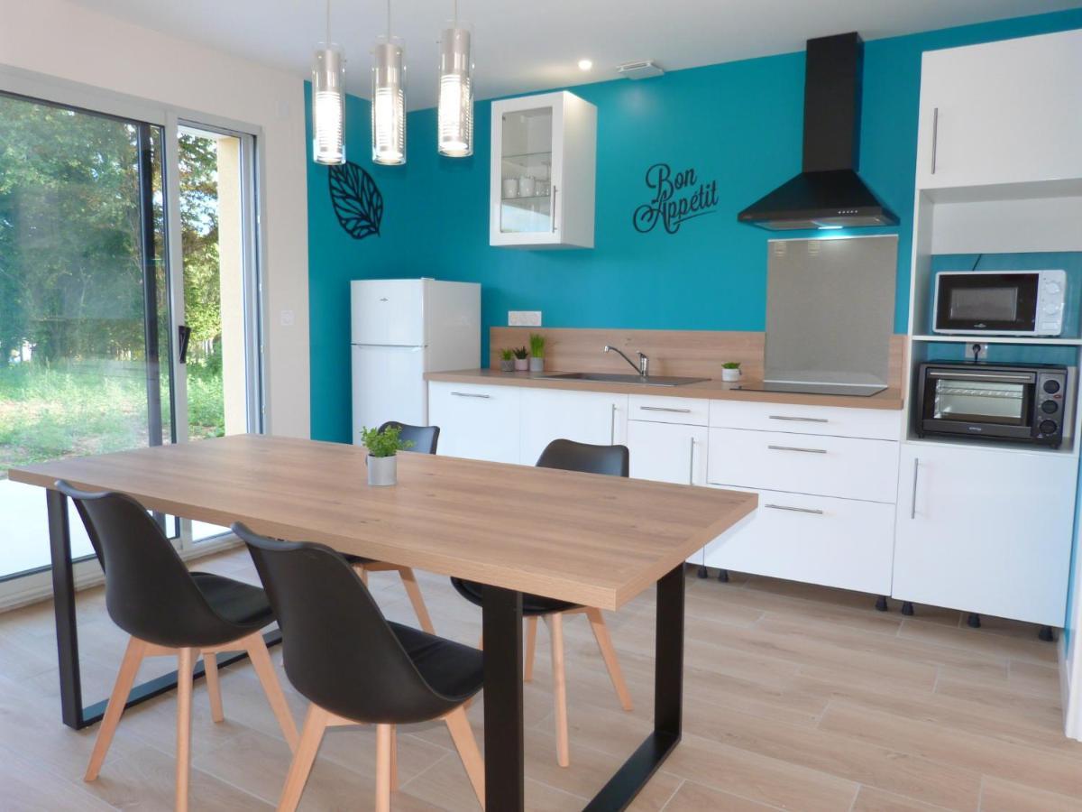 Lumineuse Maison Neuve, Cosy,67M², 2 Chambres/6 Couchages 1Km Lac, 200M Du Bourg. Vue Paisible, Sur La Nature Saint-Pardoux-lʼOrtigier Eksteriør billede